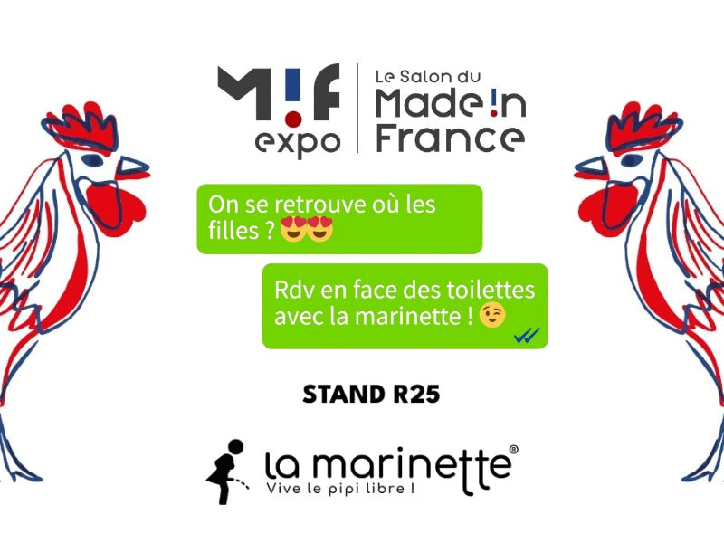 Le pipi debout Made in France fait son Salon !