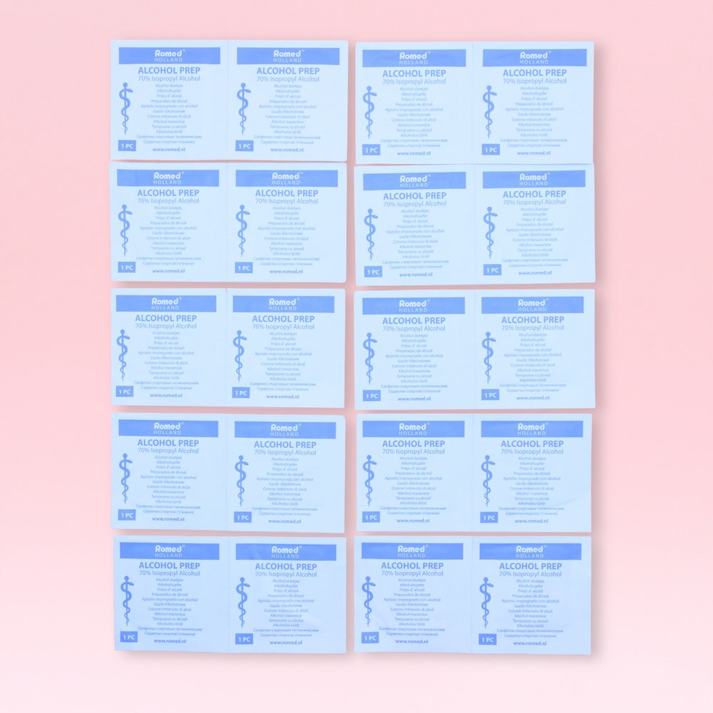 Lingettes désinfectantes, par lot de 20