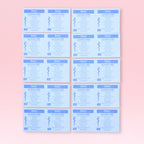Lingettes désinfectantes, par lot de 20