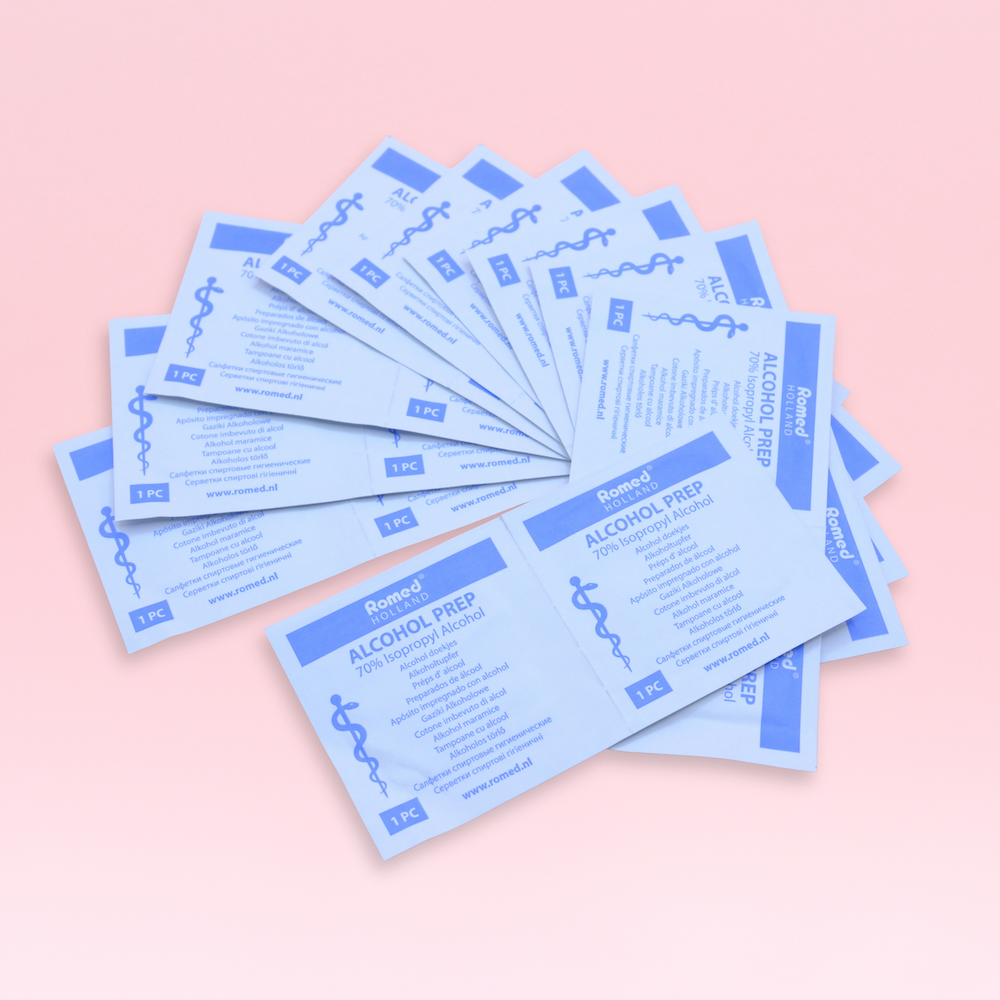 Lingettes désinfectantes, par lot de 20
